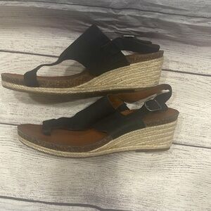 LUCKY BRAND JANESSA BLACK SANDAL